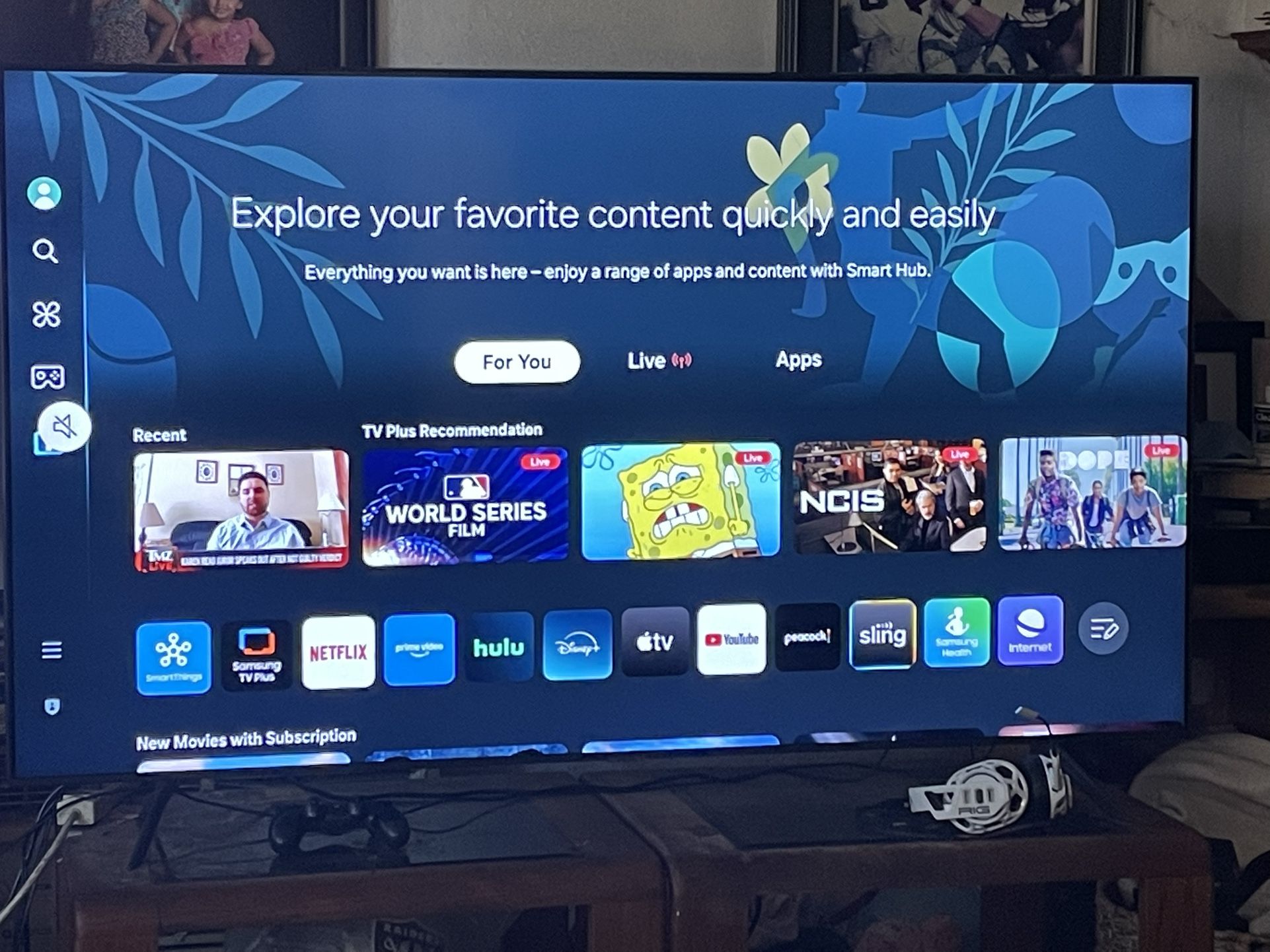 Samsung 65 Inch Top Of Line Model Bought 2024