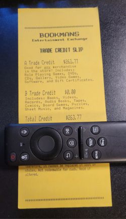 Bookman's Store Credit $263