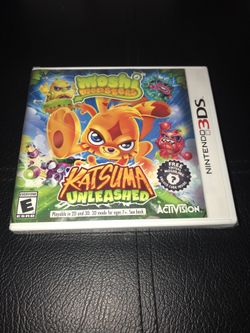 Moshi Monsters Nintendo 3ds new