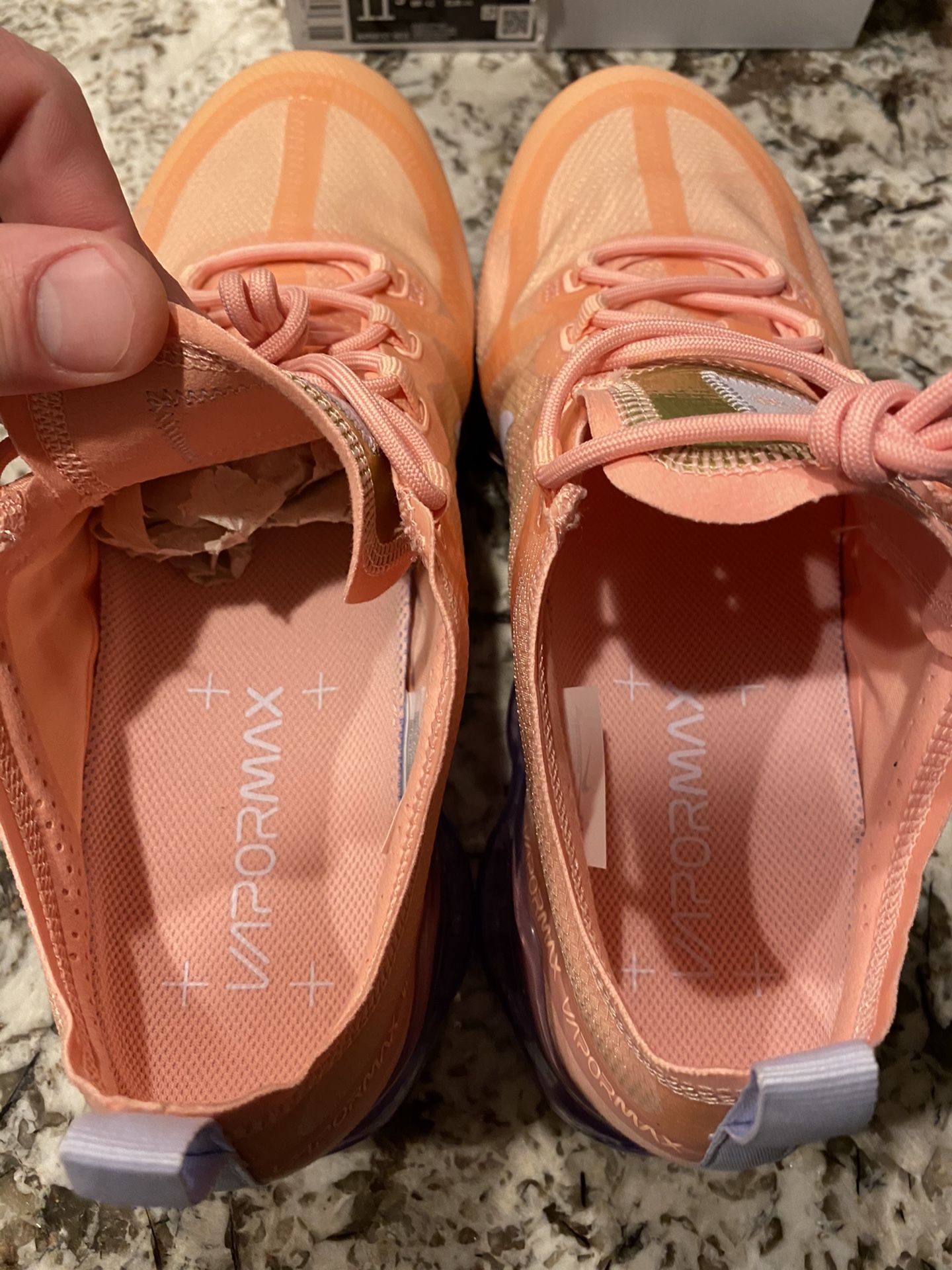 EASTERMAX Vapormax 2019 Bleached Coral/Amethyst Mint/Corail Blanchi