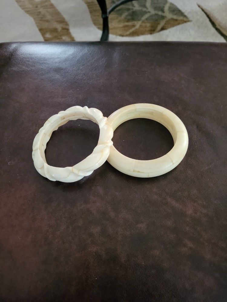 Vintage Stacked Bracelets, One Money's