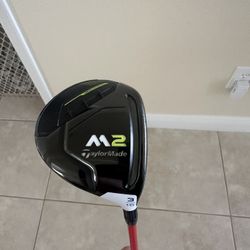 Taylormade M2 3 Wood Hzrdus Red Handcrafted Series 6.5 70 Grams 
