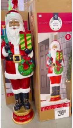 Sam’s Club Resin Santa Claus