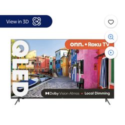 65 Inch QLED 4K UHD Roku Smart TV