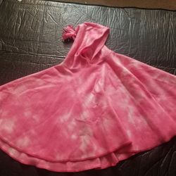 Toddler Girls Fleece Poncho