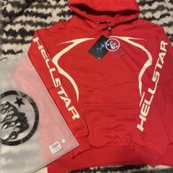 Hellstar Sport Hoodie Red