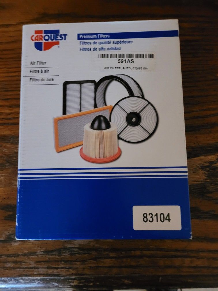 New Carquest Premium Air Filter #83104 Toyota Scion Pontiac L4
