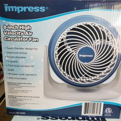 Ventilador De 9" Alta Velocidad