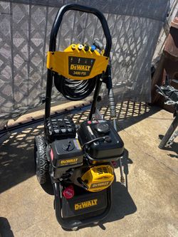 3400 Dewalt power washer