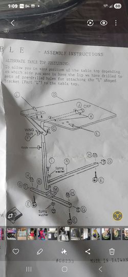 Desk table/ eating table