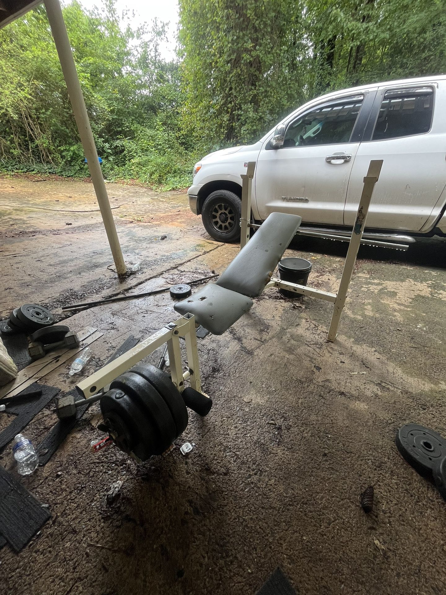 Bench + Leg press