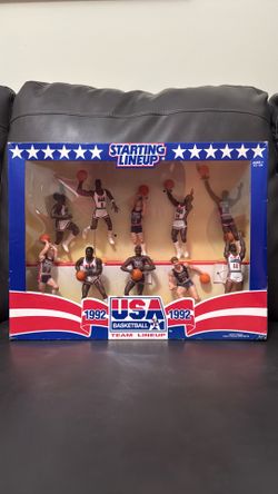 1992 USA Dream Team action figures.
