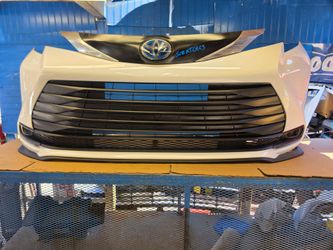 Sienna 2021 2022 2023 2024 2025 bumper