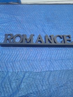 Romance Wooden Sign