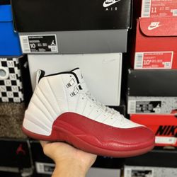 Jordan Cherry 12s  size 10 VNDS
