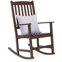 Traditional Wooden Rocking Chair