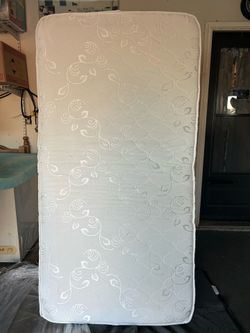 Standard Twin Mattress with NEW Mattress Topper