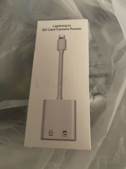 Lighting To SD Card Camera Reader 