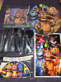 Five Nights At Freddy's Party Supplies 
