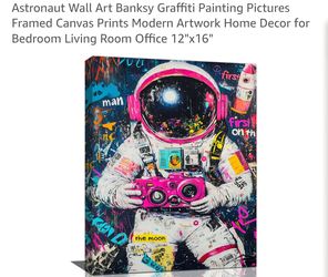 BRAND NEW - Astronaut Wall Art Banksy Graffiti PaintingBRAND NEW - 2 Pack 4x2x1ft Galvanized Raised Garden Bed Kit