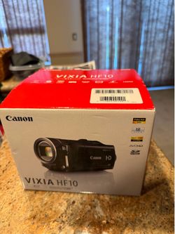 Canon Vixia HF10 Camcorder DV