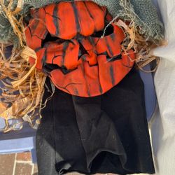 Halloween pumpkin mask costume