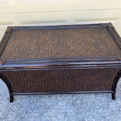 Wicker Storage Chest