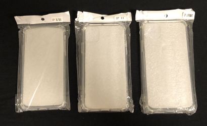 iPhone Clear Plastic Case for X/XS, 11 & 11ProMax