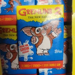 Unopened Gremlins 2 Cards 
