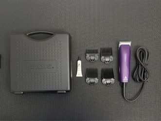 Andis Pro-Animal 7-Piece Detachable Blade Clipper Kit (Model: MBG-2)