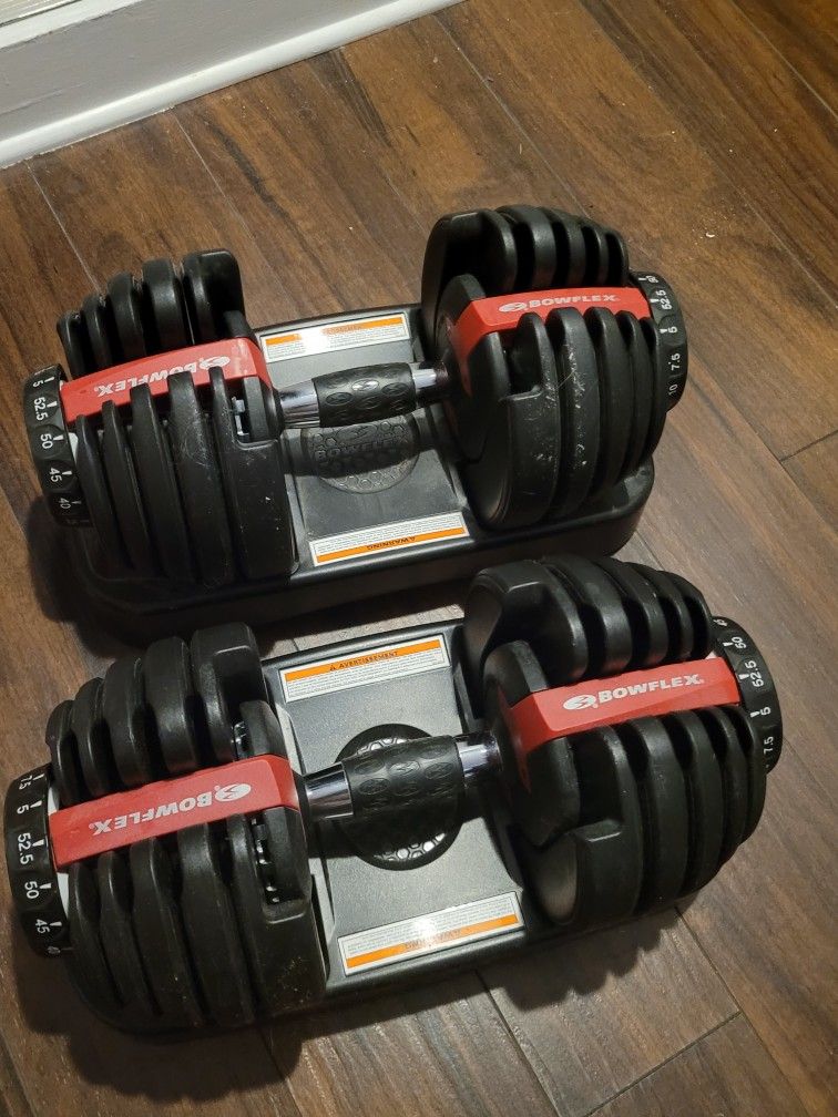 Bowflex Dumbells Pair