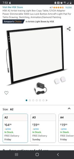 A2 Artist Tracing Light Box Pad (New)