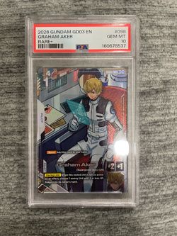 GD03 Graham Aker R+ PSA 10