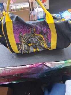 THROW back BATMAN BAG