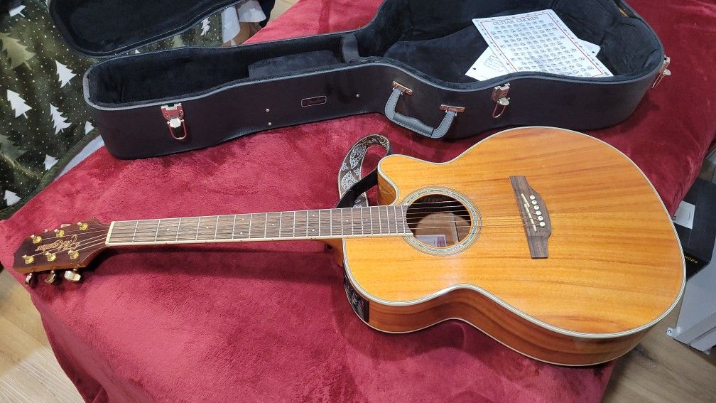 Takamine Acoustic Guitar With Electronics