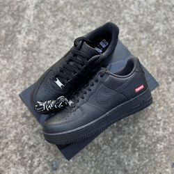 Nike Black Supreme Air Force 1 