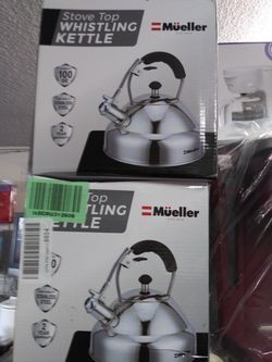 Stove top whistling kettle