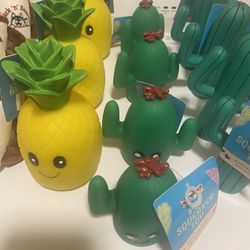 Assorted squeaky toys