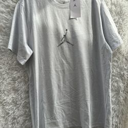 Jordan Light Gray Men's T-Shirt 