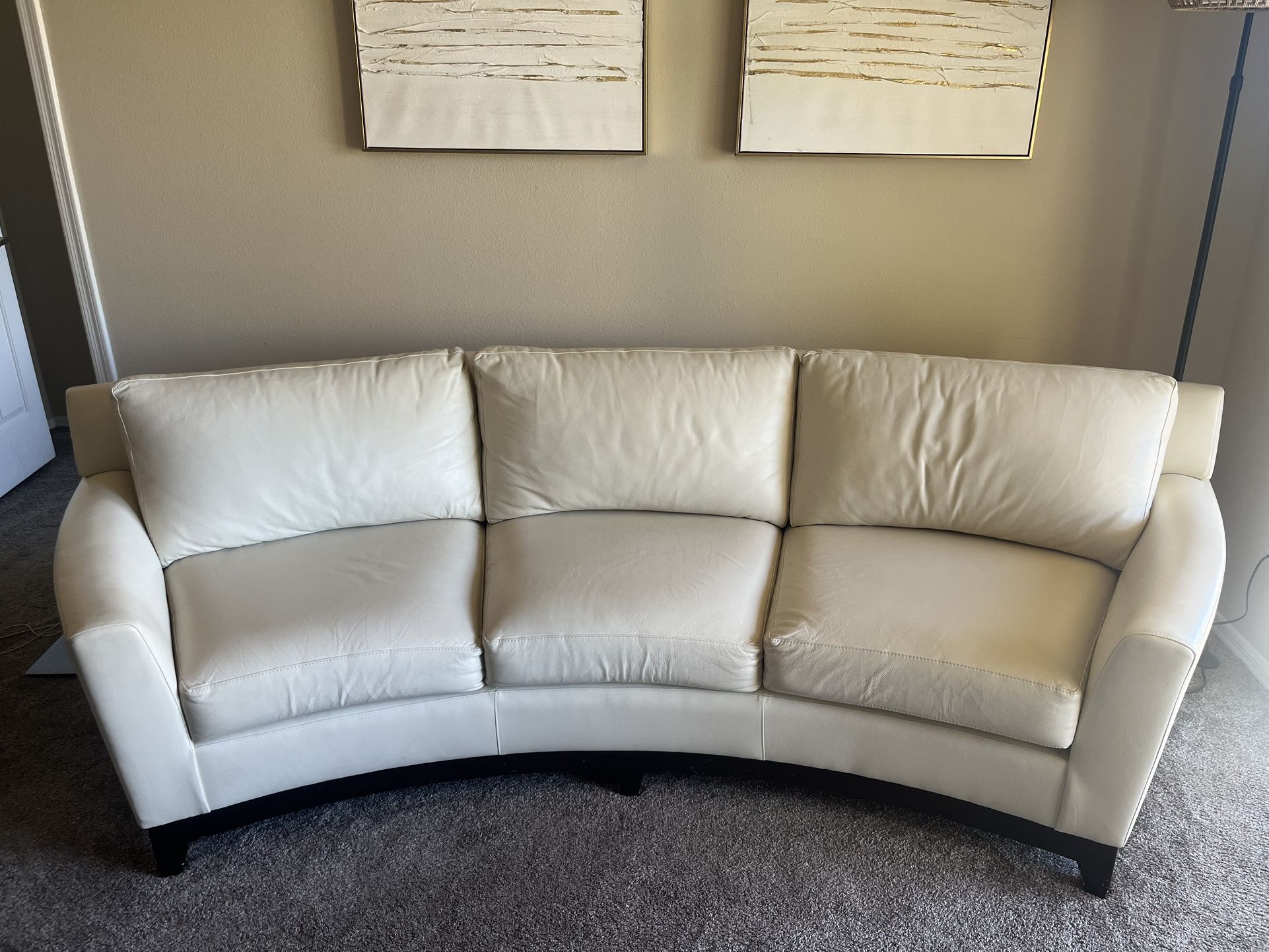 Leather couch
