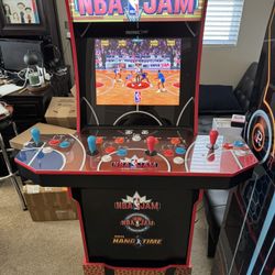 Arcade 1up NBA Jam With Stool - Barely Used