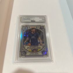 Messi topps 10
