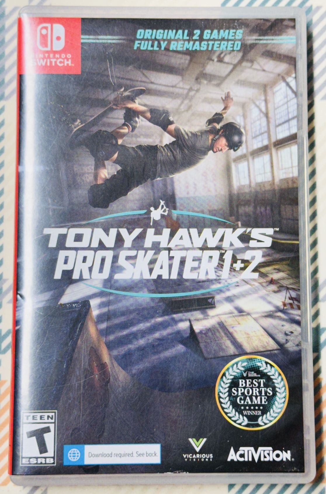 Tony Hawk Pro Skater 1+2 - Nintendo Switch Tested Fast Shipping Works Well