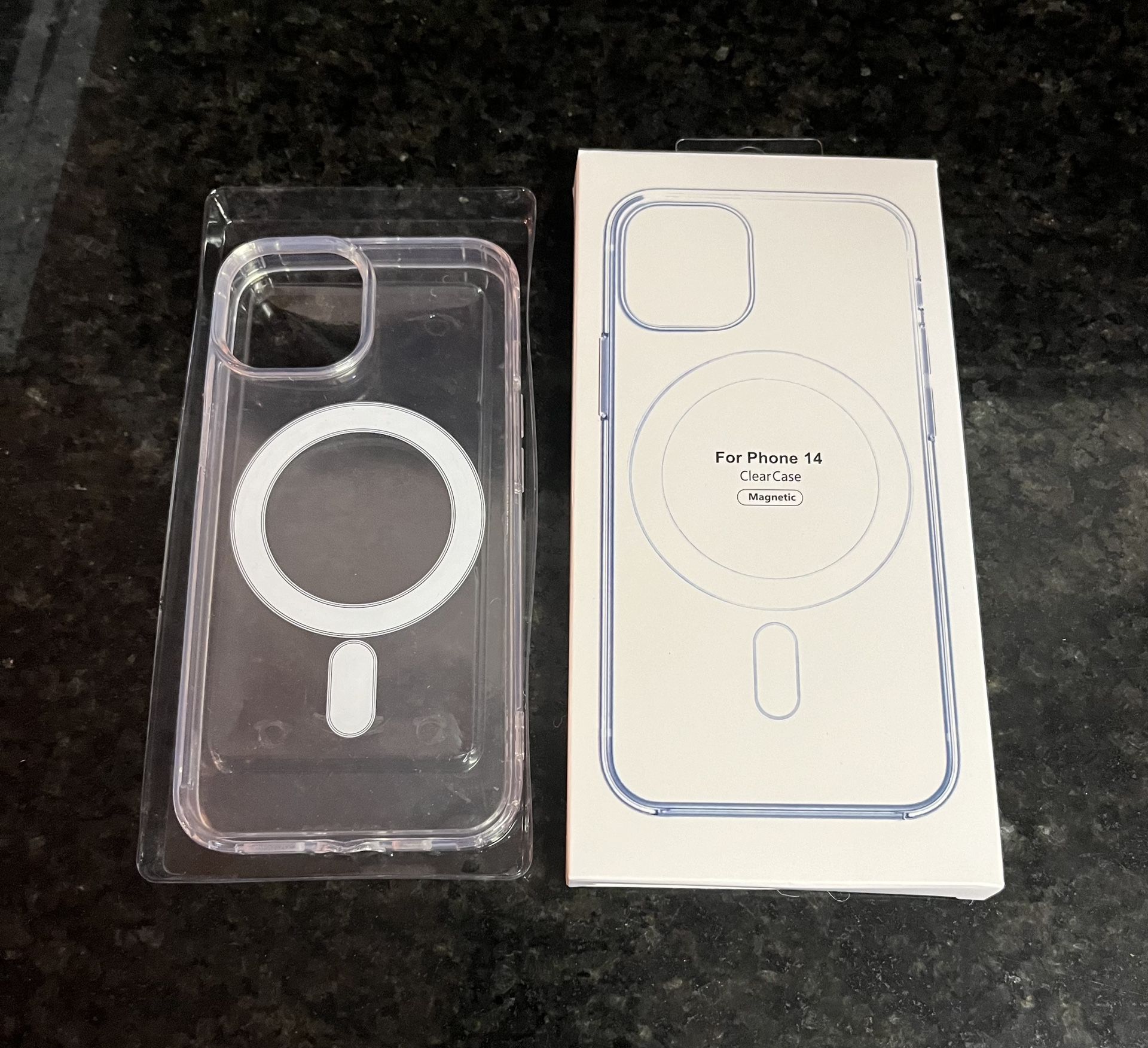 iPhone 14 Clear Magnetic case
