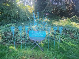 Seaside Color Metal Yard Garden Art