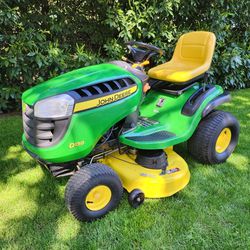 John Deere D130 42" Riding Lawn Mower - $2300