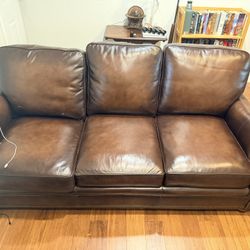 Real Leather Sofa