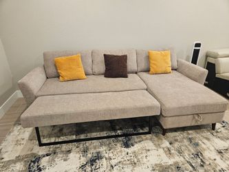Sofa and Sleeper build in. Colors-Beige