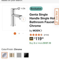 Moen ..Genta Faucet