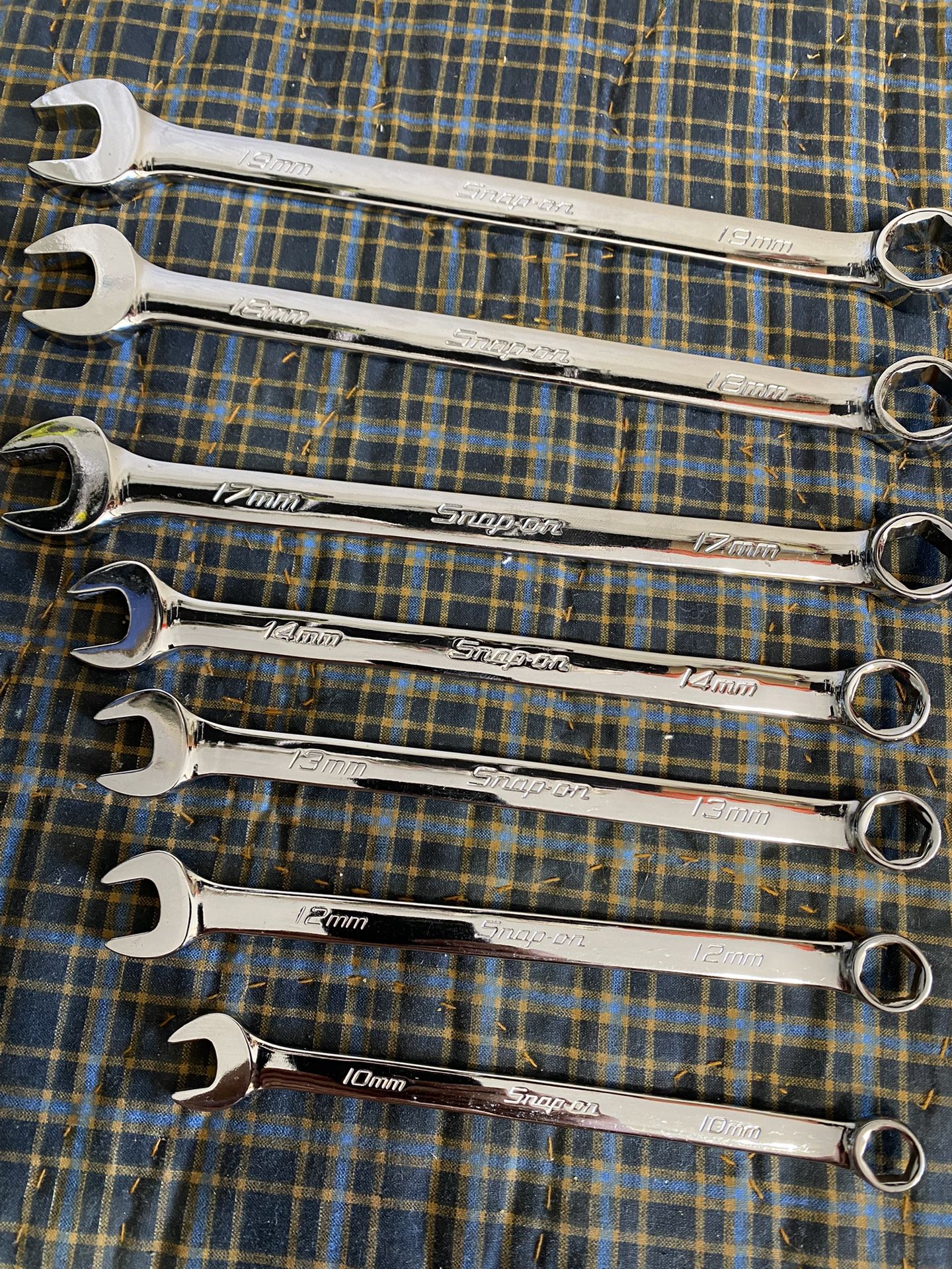 Snap On Tools Combination Wrench Lot OSHM 